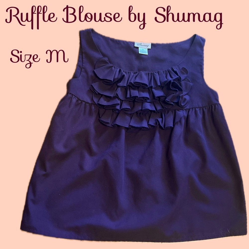 Blouse by Shumag in Aubergine 💜